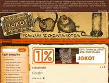 Tablet Screenshot of jokot.pl
